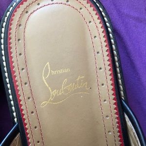 Christian Louboutin Youssefo Flat Tresse Loafers – Black (Men’s EU 43 / US 10)